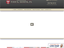 Tablet Screenshot of marylandlawhelp.com